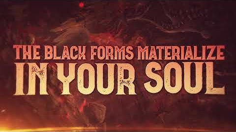 THE DAY OF THE BEAST - BLACK FORMS MATERIALIZE (OFFICIAL LYRIC VIDEO)