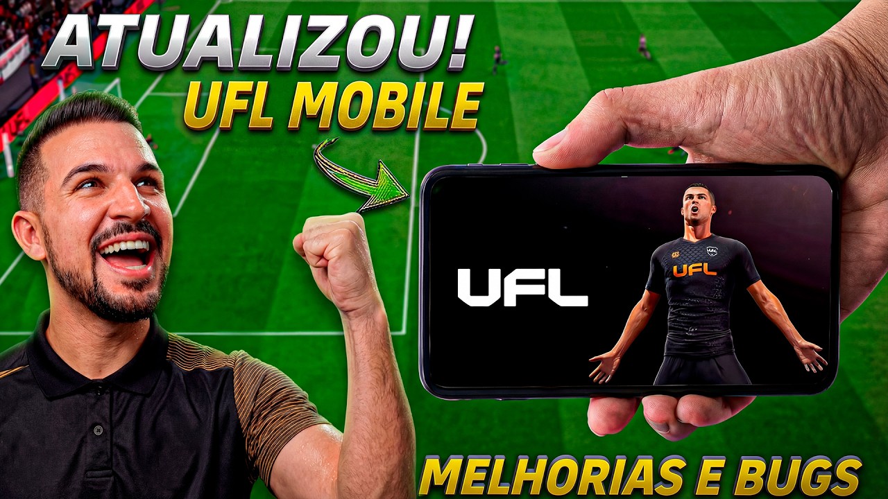 ATUALIZOU! 😱 UFL MOBILE COM MELHORIAS NA GAMEPLAY