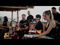 Valeron  band sunset live show in santorini  andronis arcadia