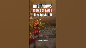 How to start the Claws of Awaji DLC #assassinscreedshadows #assassinscreed #acshadows #gameplay #ps5