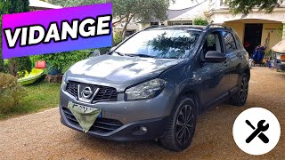 Vidange Nissan Qashqai 1.5L DCI