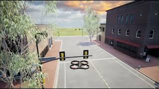 Autonomous UAV navigation - Avoiding Trees in Downtown West Environment
