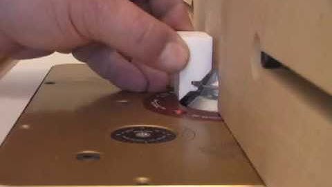 Infinity Cutting Tools - Lock Miter Router Bit Setup Blocks