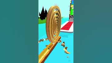 Spiral roll satisfying and relaxing ASMR sound Gameplay #shorts #gaming