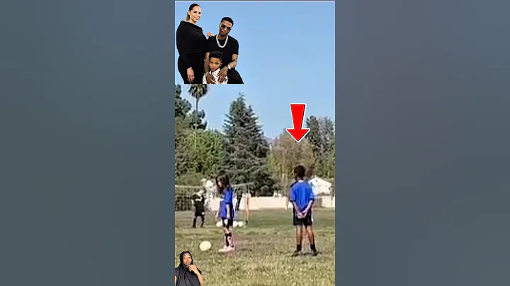 Wizkid son, Zion, scores goal like a Pro just one week after enrolling in a football academy #short