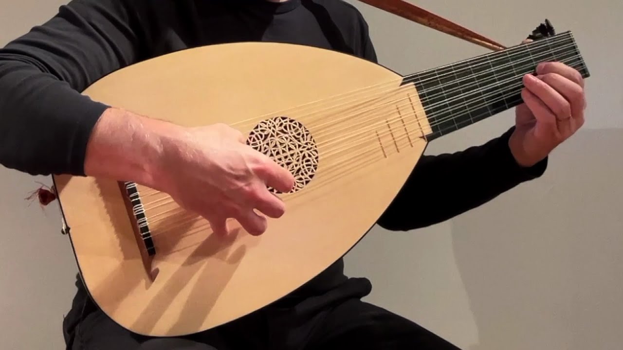 Hornpipe - Henry Purcell (1659 - 1695) QUITO GATO 8-Course Renaissance Lute