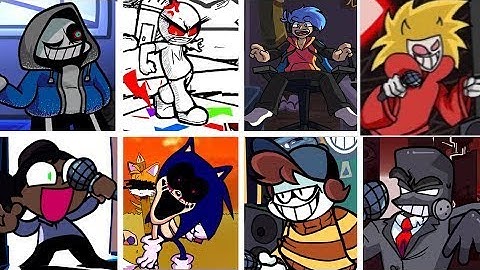 FNF split ex but every turn different cover