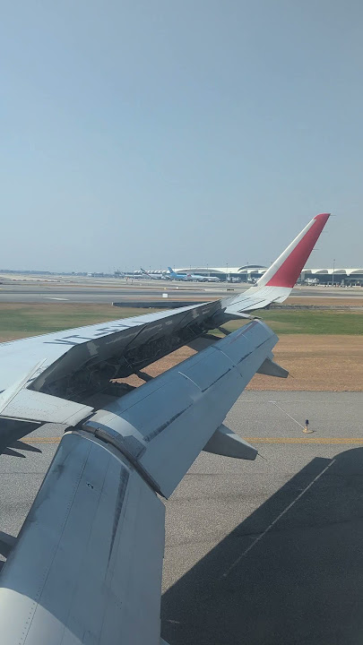 BOM To BKK | AirIndia AI-0354 | Landing In Bangkok | Part 8 | #shorts