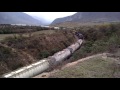 Impressive! - Impresionante tren de Ferrosur subiendo Herradura de Mezquite con Potencia Distribuida
