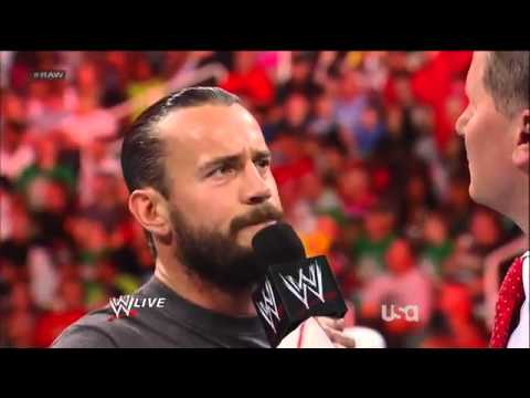 CM Punk Confronts John Laurinaitis HD 720p WWE RAW 050712 www bajaryoutube com