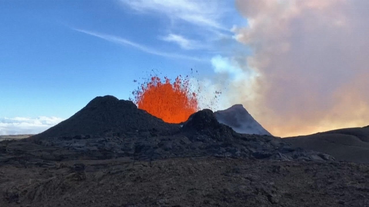 Como hacer un volcan en erupcion