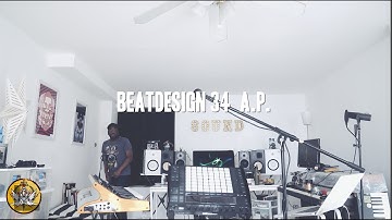 Ableton Push 2 Live Sample Chopping Performance (Beatdesign 34) Vocal Looping and Moog Sub 37