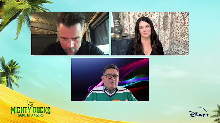 Lauren Graham and Josh Duhamel Talk Mighty Ducks: Game Changers Season 2
