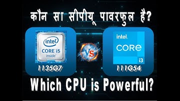 Intel i5 11th gen 1135G7 vs Intel i3 11th gen 1115g4| Laptop Processor Comparison