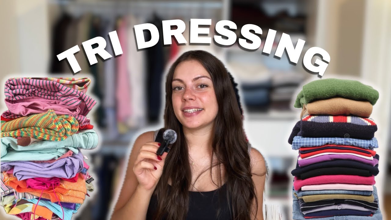 TRI ET ORGANISATION DE MON DRESSING 