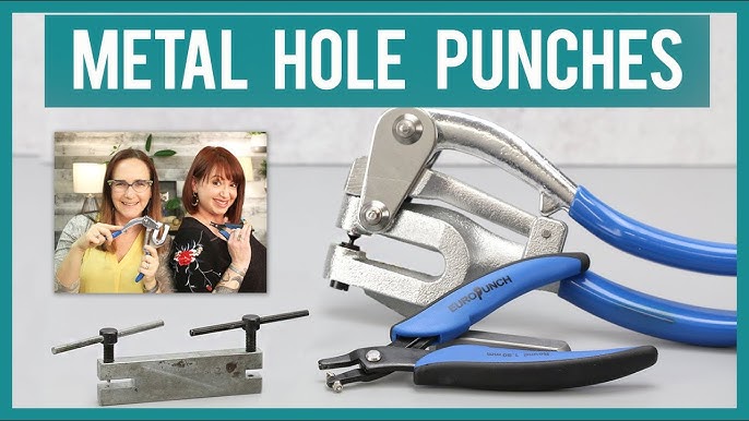 How to Use Eurotool's Two Hole Metal Punch Tool — Beadaholique