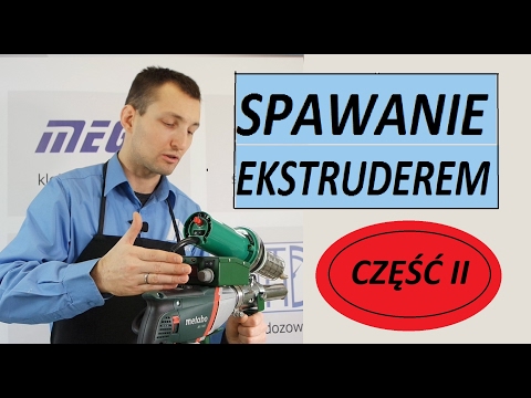 Zgrzewarka do geomembrany Bosite 5001 video