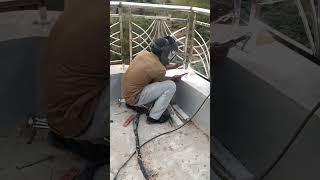Balcony Grill Making Argon Welding Gtaw tig