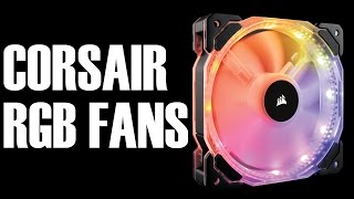 Corsair SP120 & HD120 RGB Fan Review
