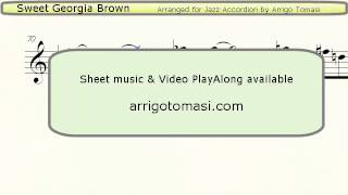 Sweet Georgia Brown - Jazz Accordion Sheet Music chords