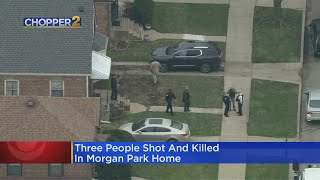Three members of one family shot and killed in Morgan Park home