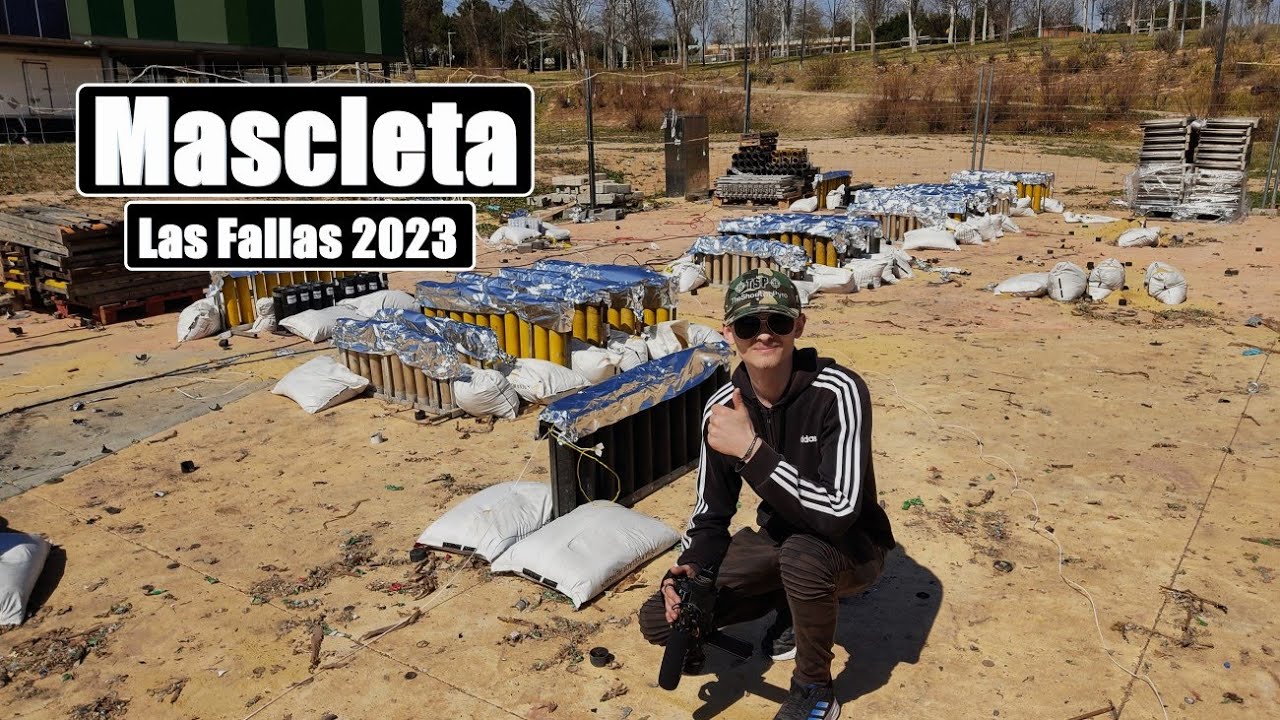Mascleta - Paterna - Las Fallas 16/3/2023 - 4K!