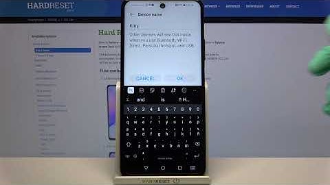 How to Change Device Name in HONOR 10X Lite – Rename Device
