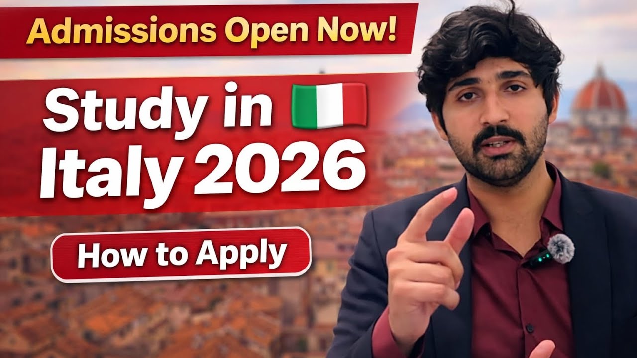 Italy Study 2026 🇮🇹 | Admissions Open now & How to Apply