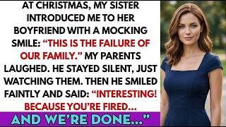 My Sister Humiliated Me at Christmas—Her CEO Boyfriend Fired Her That Night.