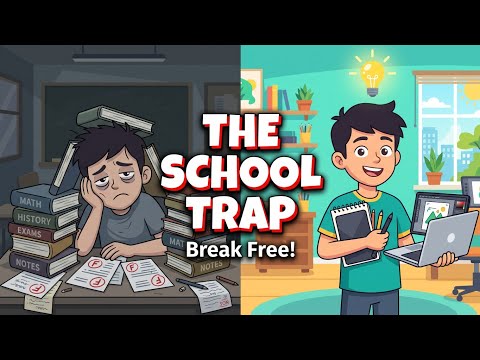 Learn English Through Podcast |⭐️ School don’t teach you this | English Conversation 