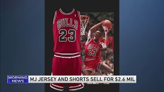 Michael Jordan Bulls uniform sells for $2.6 million