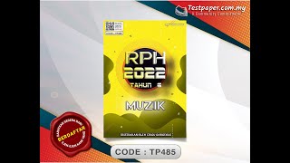 RPH 2022 - MUZIK SK TAHUN 6 (TS25)