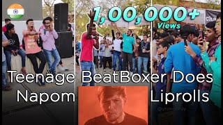 🇮🇳Indian Teenage Beatboxer Drops Beats🔥Crowd Goes Crazy! #BeatBoxing Live Performance