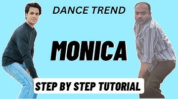 Monica Song Dance Tutorial | Coolie | Pooja Hegde | Monica Reels Dance Trend Tutorial