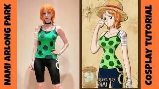DIY Nami Cosplay - Arlong Park 🌊 | Easy & Affordable One Piece costume tutorial