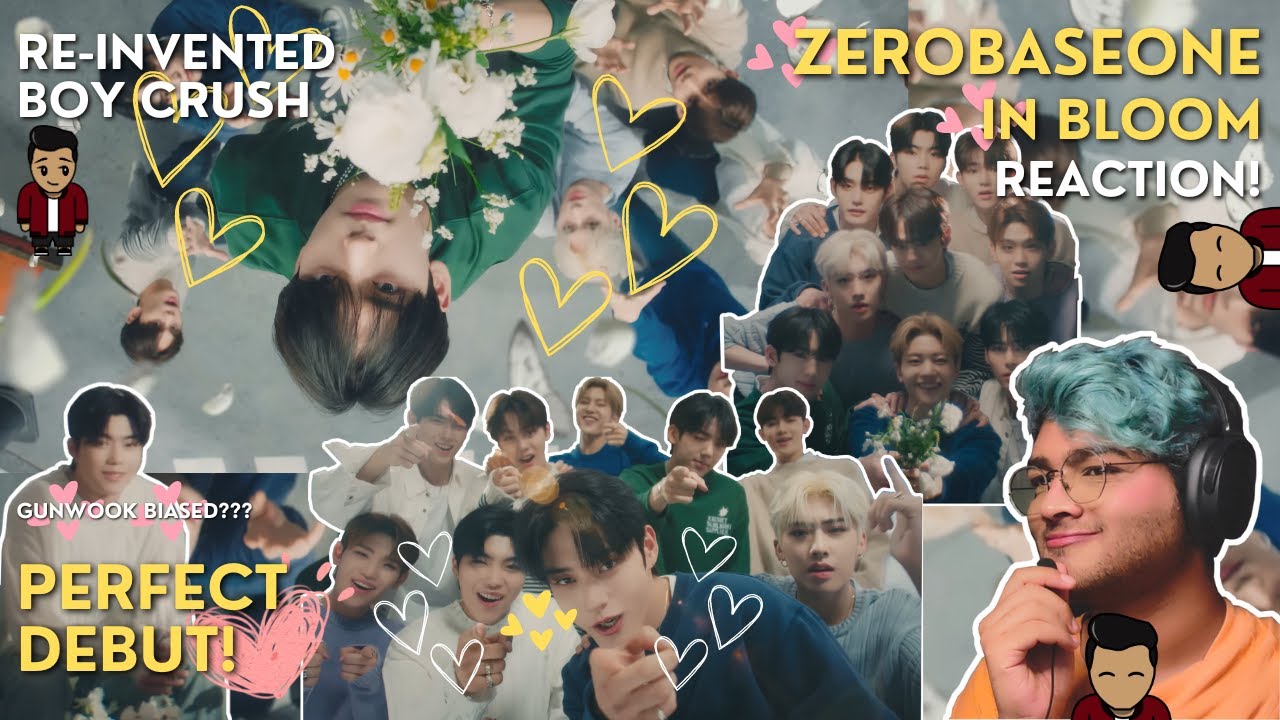 ZEROBASEONE - IN BLOOM Reaction!! New Kids on the Block! [Indian Carat Reacts]