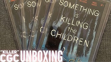 Key Comics CGC Unboxing — BOOM’s Something is Killing the Children various printing