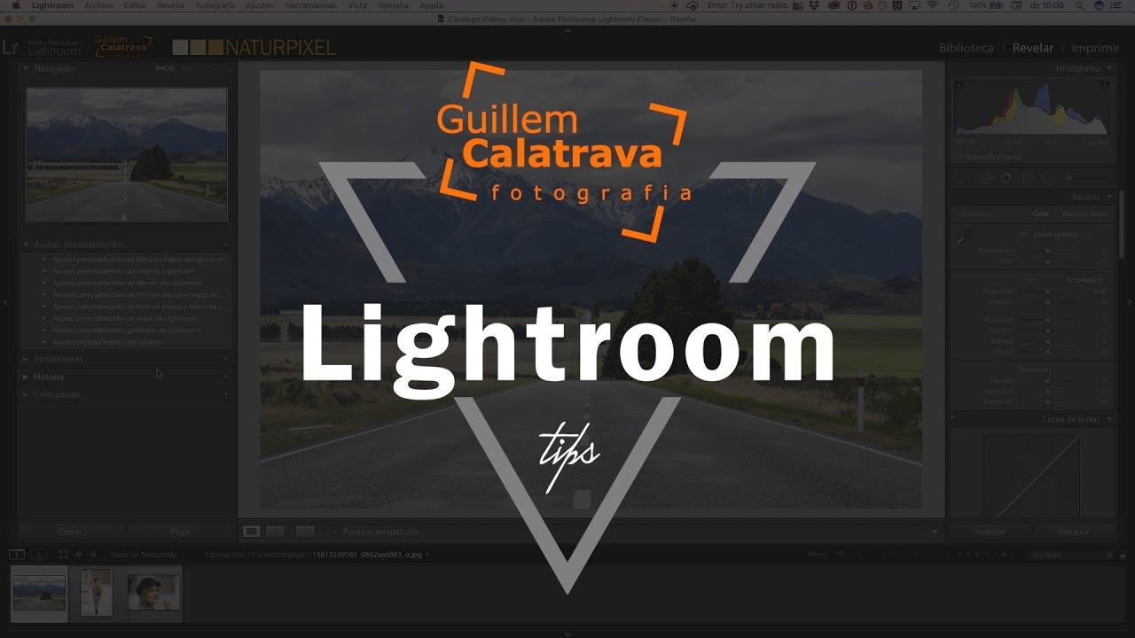 Como Instalar Presets En Lightroom Youtube