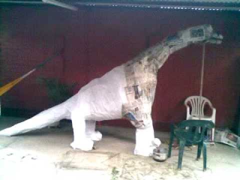Como Hacer Un Dinosaurio Imagui
