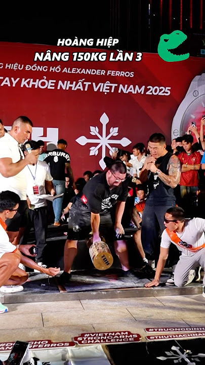 Full 3 lần nâng 150Kg của người khổng lồ Hoàng Hiệp #thedan #alexanderferros #tatay150kg