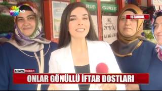 Onlar gönüllü iftar dostları