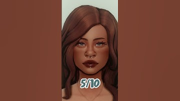 rating base game hairs! ❀ | the sims 4 | #thesims4 #shorts #sims4