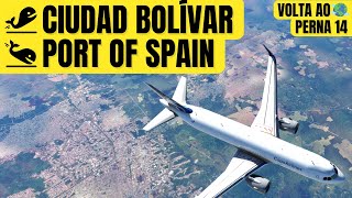 Ciudad Bolívar Svcb Port Of Spain Ttpp A320Neo Da Copa No Flight Simulator 2020 Perna 14