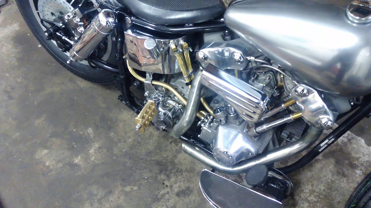 Shovelhead first Start 2 YouTube