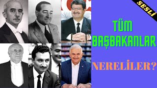 Türkiye’nin Türkiye Cumhuriyeti’nin ilk başbakanı kimdir?