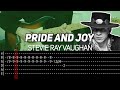 Stevie ray vaughan  pride and joy solos guitar lesson with tab