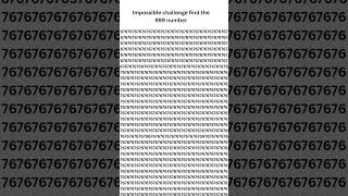 [most impossible challenge find the 999 number #viral #emoji #trendin]