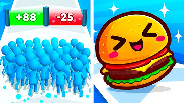 Count Masters Vs Food Run🤧😷🤒🤕Walkthrough Max Gameplay FB3688