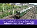 Rare Hastings Thumper at Springs Branch | Goshness Monster Railtour | 22nd May 2026