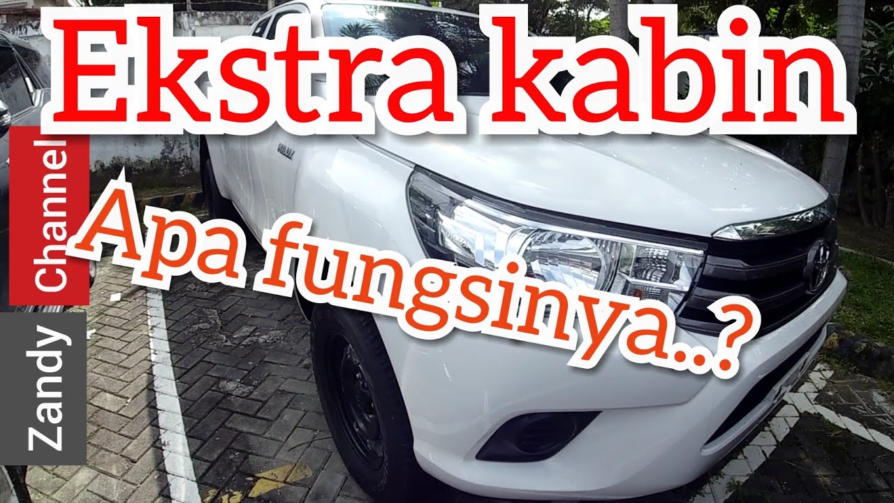 Review toyota hilux 2019 extra cabin 4x4